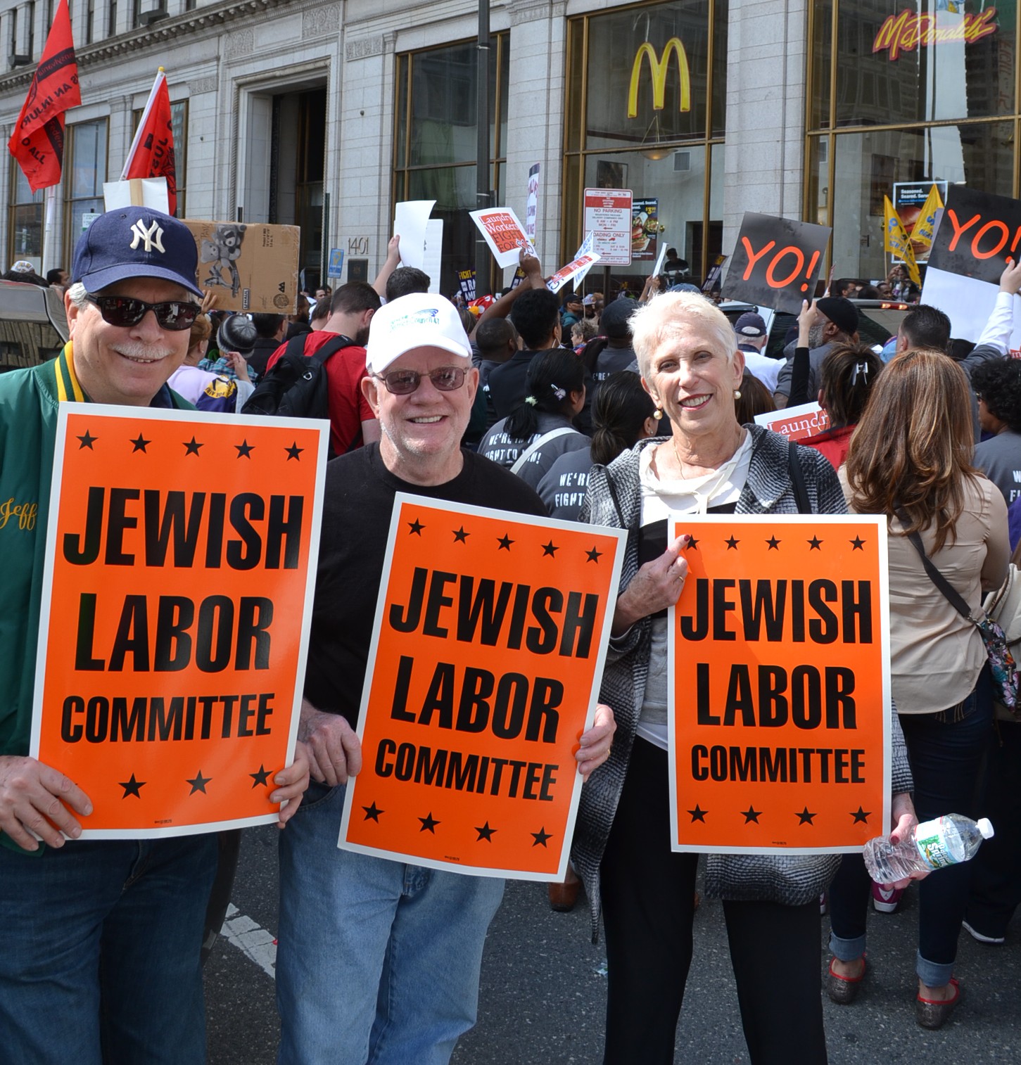 Labor Seder Fast Food Strike - April 2015